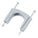 Gardner Bender Gray Plastic Service Entrance Cable Straps for #2 SER Cable (4-Pack), GSE-304