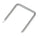 Gardner Bender 1-1/8 in.(29mm) Graphite Metallic High-Carbon Steel Service Entrance Cable Staple (25-Pack), GSE-4310