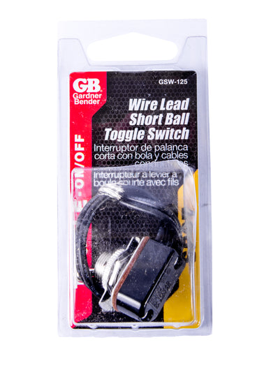 Gardner Bender SPST Toggle Switch, GSW-125