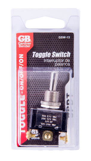 Gardner Bender SPDT Toggle Switch, GSW-13