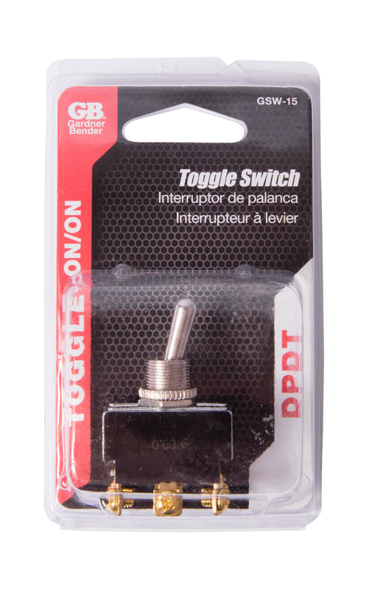 Gardner Bender DPST Toggle Switch, GSW-15