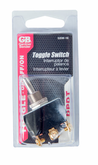 Gardner Bender DPDT Toggle Switch, GSW-16