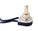 Gardner Bender 1/6/3 Amp Single-Pole Maintained Contact Push-Button Switch- Brass Plating, GSW-25