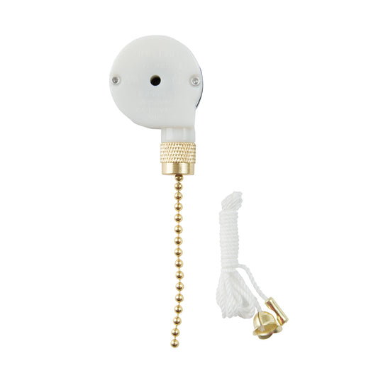 Gardner Bender SP3T Variable Speed and Two Circuit Pull-Chain Switch, GSW-34