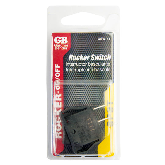 Gardner Bender SPST Appliance Rocker Switch, GSW-41