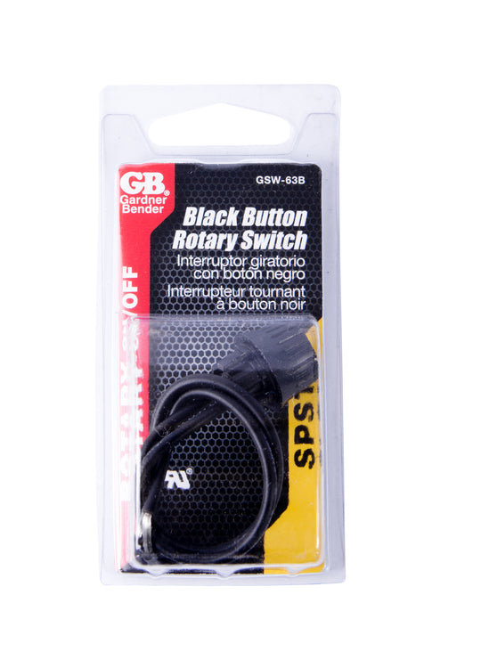 Gardner Bender SPST Rotary Switch, GSW-63B