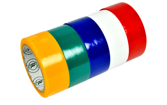 Gardner Bender 3/4" x 12' Electrical Tape, 5 Pack, GTPR-575
