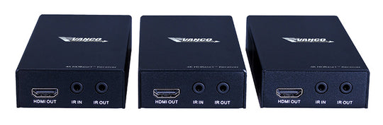 Vanco HDBaseT 4 x 3 Matrix with 3 Receivers with additional 1 HDMI Output, HDBT4X3