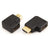 Quest HDI-1501 HDMI A(M) TO A(F) FLAT ADAPTER 90 DEGREE