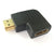 Quest HDI-1502 HDMI A(M) to A(F) Flat Adapter 270 Degree