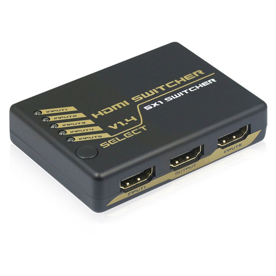 Quest HDMI 3x1, 5x1 Automatic Switch w/Remote, 4K x 2K