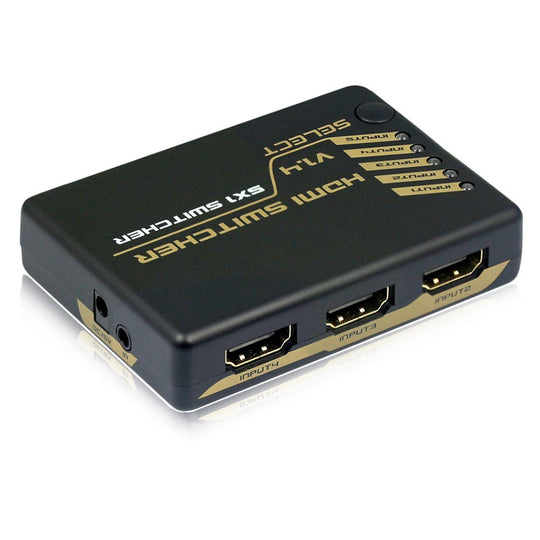 Quest HDMI 3x1, 5x1 Automatic Switch w/Remote, 4K x 2K