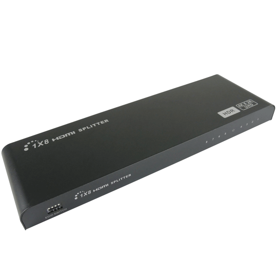4K HDMI Splitter with 3D, UHD-HDR Support, 60Hz - 1x2, 1x4, 1x8