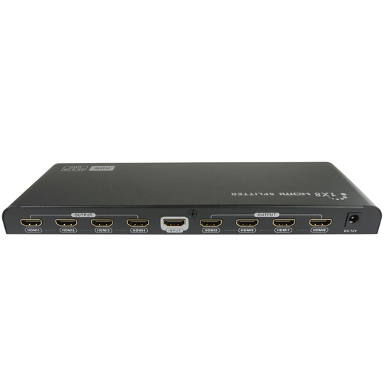 4K HDMI Splitter with 3D, UHD-HDR Support, 60Hz - 1x2, 1x4, 1x8