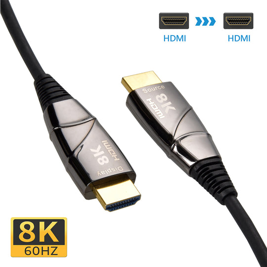 eARC Fiber Optic HDMI Cable 8K/60Hz 48Gbps
