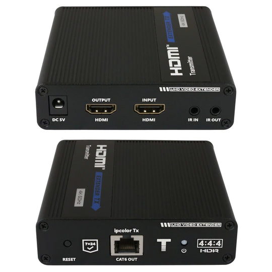 HDMI 4K Extender over Single Cat6 w/ IR Extension - 229ft