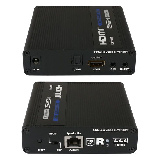 HDMI 4K Extender over Single Cat6 w/ IR Extension - 229ft