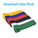 Hook and Loop Wrap Strap 1/2" Width Assorted colors , 60pc Pack