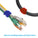 Hook and Loop Wrap Strap 1/2" Width Assorted colors , 60pc Pack