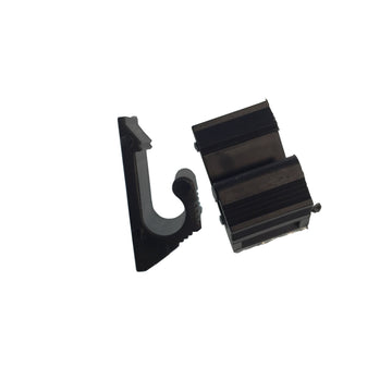 Gardner Bender HSC-1538UVB Horizontal Siding Clips Black, (10/Pck)