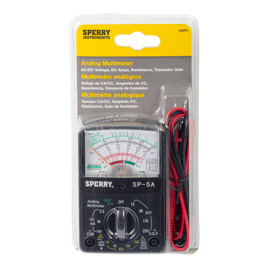 Sperry Instruments 13 Range Analog Multi-Tester, HSP5