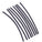 Gardner Bender 3/32 in. Black Polyolefin Heat Shrink Tubing (8-Pack), HST-093
