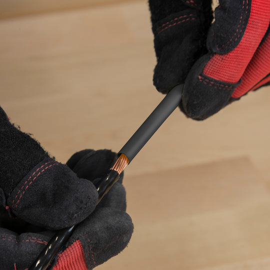 Gardner Bender 3/32 in. Black Polyolefin Heat Shrink Tubing (8-Pack), HST-093