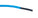 Gardner Bender Polyolefin Heat Shrink Tubing, 2:1 Shrink Ratio 1/4 in. (6.4 mm) Dia. to 1/8 in (3.8mm) Dia., 8 Ft. Roll, Blue, (1/Pkg), HST-101