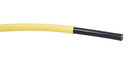 Gardner Bender Polyolefin Heat Shrink Tubing, 2:1 Shrink Ratio 5/16 in. (7.9mm) Dia. to 5/32" (3.7mm) Dia., 8 Ft. Roll, Yellow, (1/Pkg), HST-102