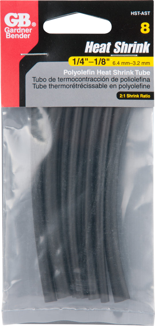 Gardner Bender 8-Piece Heat Shrink Tubing Assortment, HST-AST