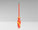 Jonard Tools Cabinet Slotted Insulated Screwdriver, 1/4" x 6"