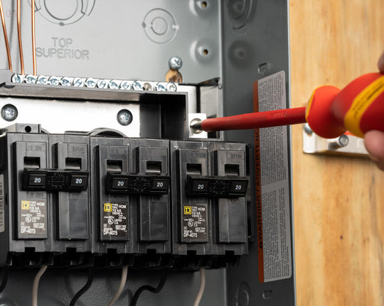 Jonard Tools Cabinet Slotted Insulated Screwdriver, 1/4" x 6"