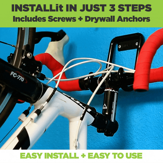 HIDEit VBike | Vertical Bike Wall Mount
