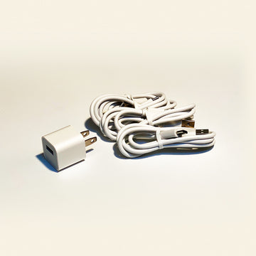 USBC 2.0 Charging Kit Bundle - Includes Three USBC 2.0 3ft Cables & USB Wall Charger
