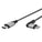 j5create USB -C™ to Right-Angle Lightning® Cable, 4ft