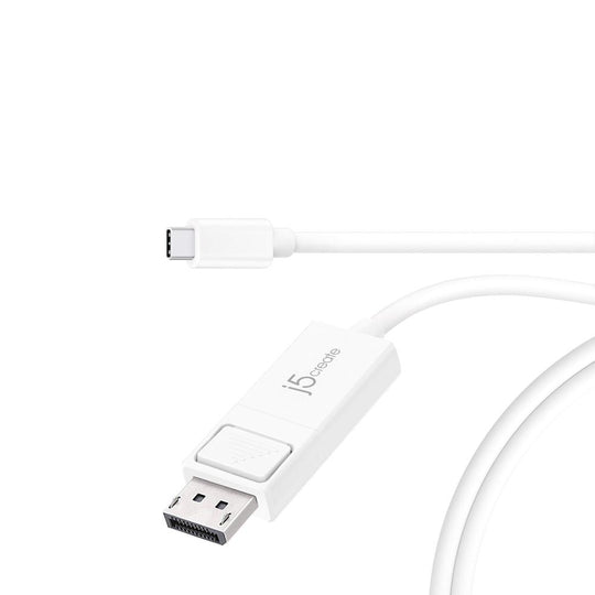j5create JCA141 USB Type-C to 4K DisplayPort Cable, 4ft