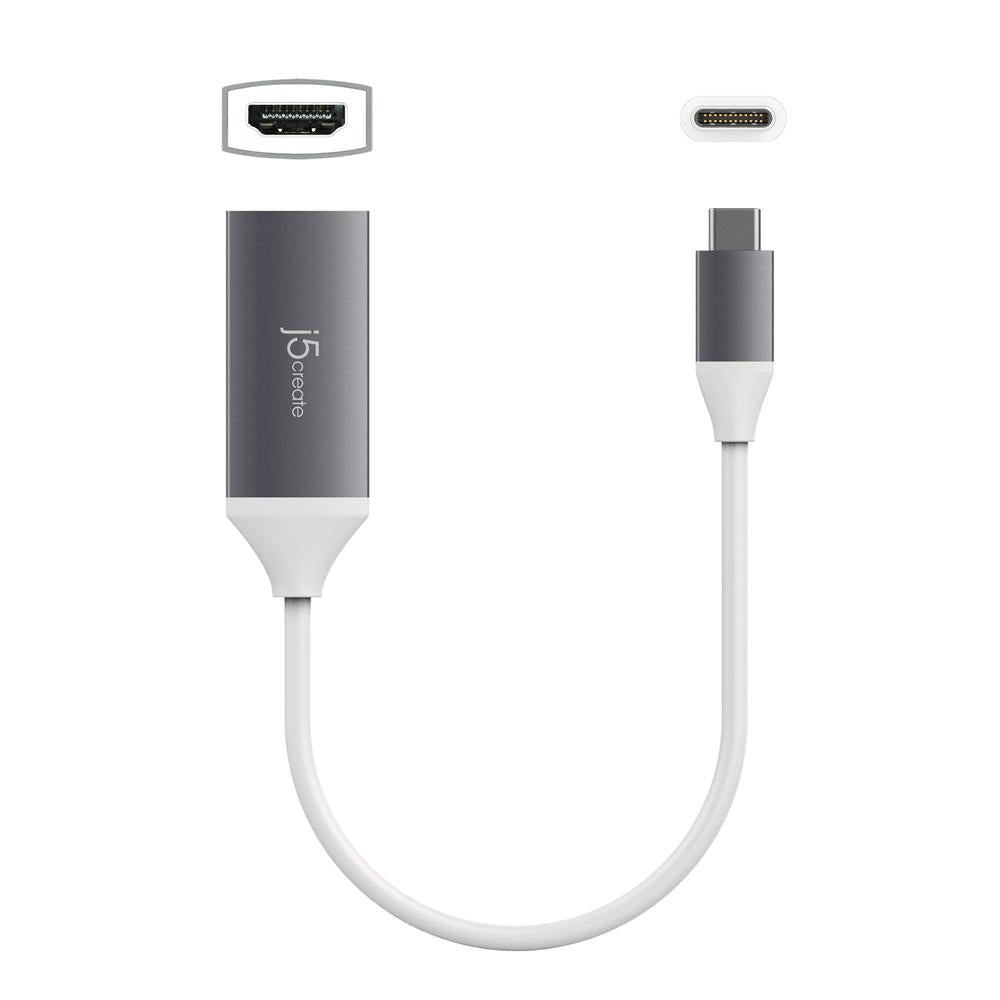 j5create USB Type-C to 4K HDMI Adapter - FireFold J5create USB Type-C to 4K HDMI Adapter - FireFold