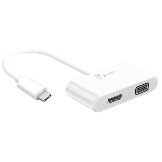 j5create JCA174 USB Type-C to VGA & HDMI Adapter