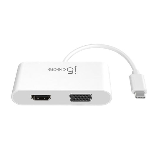 j5create JCA174 USB Type-C to VGA & HDMI Adapter