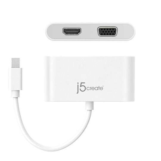 j5create JCA174 USB Type-C to VGA & HDMI Adapter