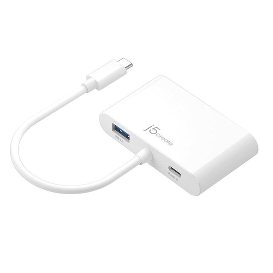 j5create JCA175 USB Type-C to HDMI & VGA with USB 3.0 Power Delivery Adapter