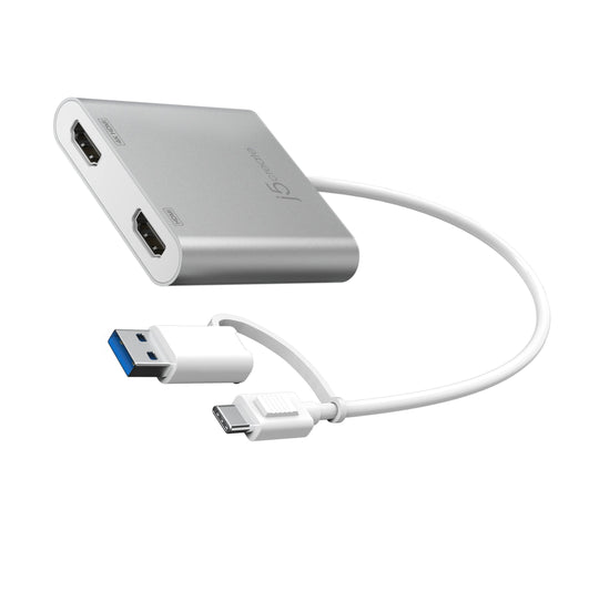 j5create USB-C® to Dual HDMI™ Multi-Monitor Adapter
