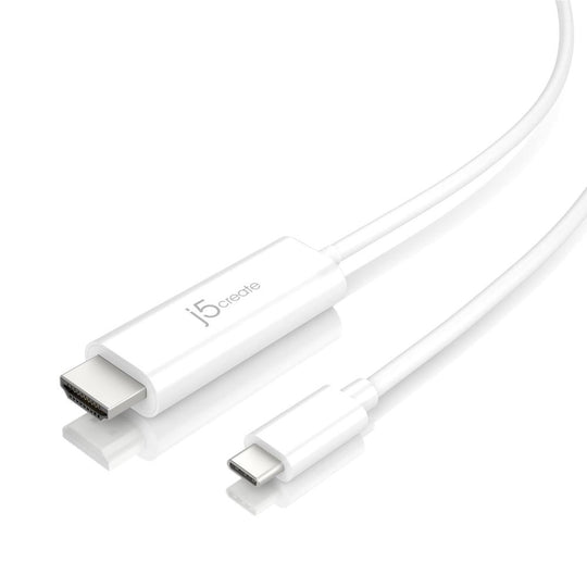 j5create USB Type-C to 4K HDMI Cable, 6ft