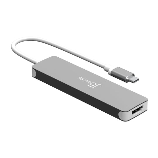 j5create USB-C® to 4K HDMI™ Multi-Port Hub, JCD353