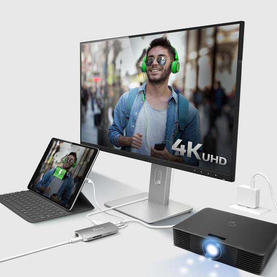 j5create JCD384 USB-C™ 10-in-1 Multi Adapter