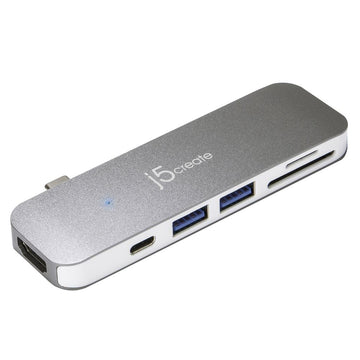 j5create JCD386 USB Type-C 7-in-1 UltraDrive Mini Dock