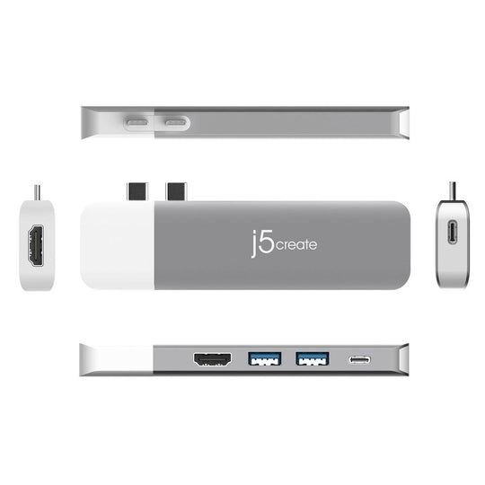 j5create JCD389 UltraDrive Kit USB-C Modular Mini Dock 11-in-1