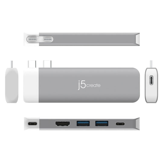 j5create USB-C® 6K Premium Hub