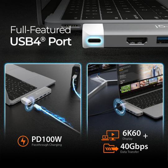 j5create USB-C® 6K Premium Hub