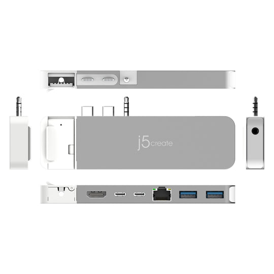 j5create 4K60 Pro USB4® Hub with MagSafe® Kit